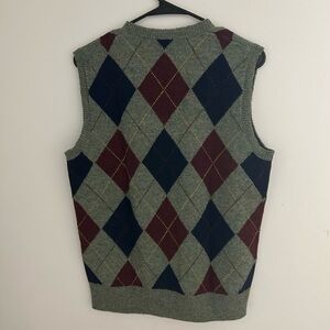 Polo Ralph Lauren Argyle V-Neck Multi Color Sweater Vest Men’s size Small